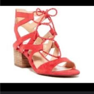 “fauna” Vince Camuto Strappy (color King Crab) Sandals 7.5